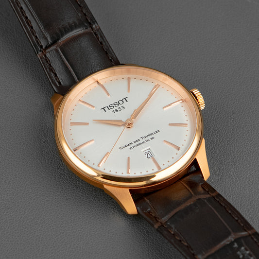 Tissot Chemin des Tourelles Powermatic 80 Silver Dial 42mm