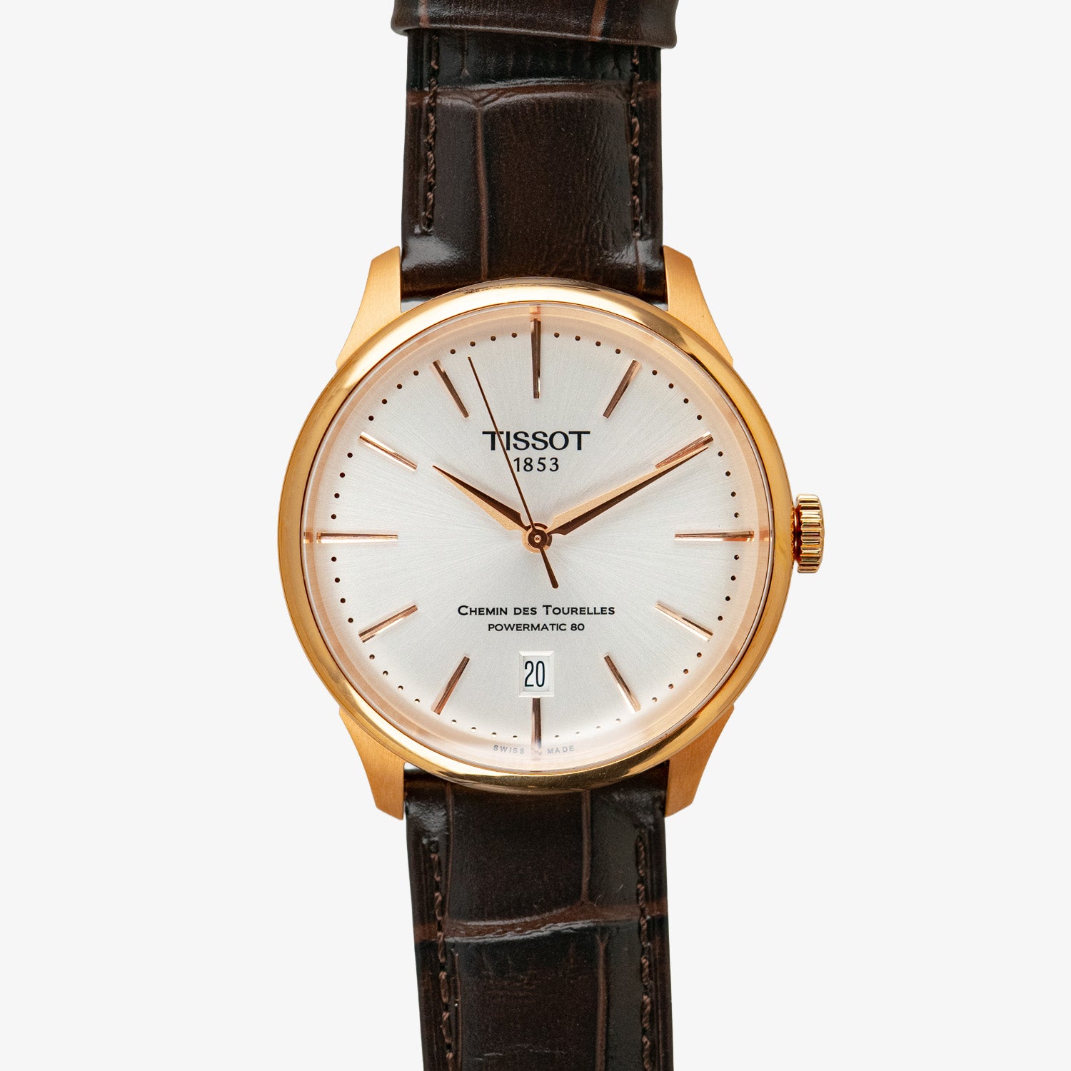 Tissot Chemin des Tourelles Powermatic 80 Silver Dial 42mm – LOFT