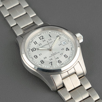 Hamilton Khaki Field Automatic Silver Dial 38mm