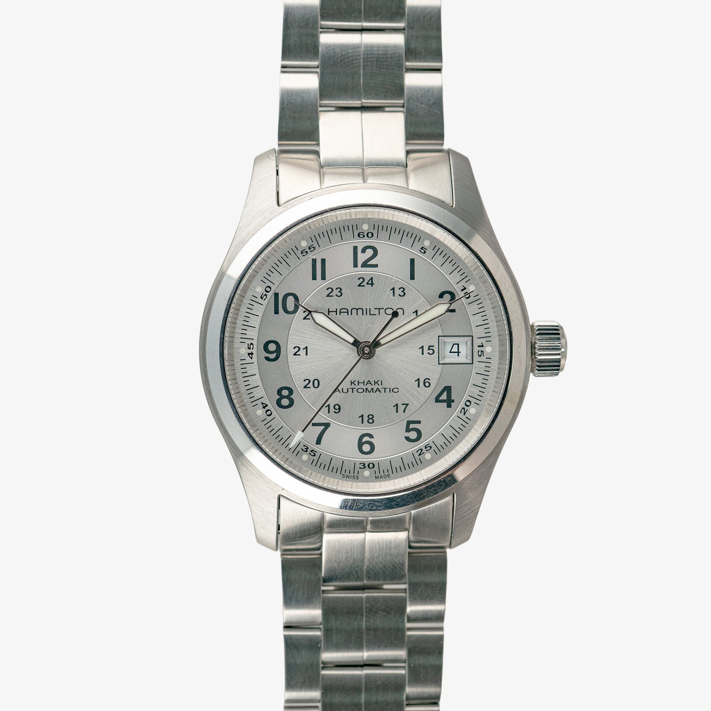 Hamilton Khaki Field Automatic Silver Dial 38mm