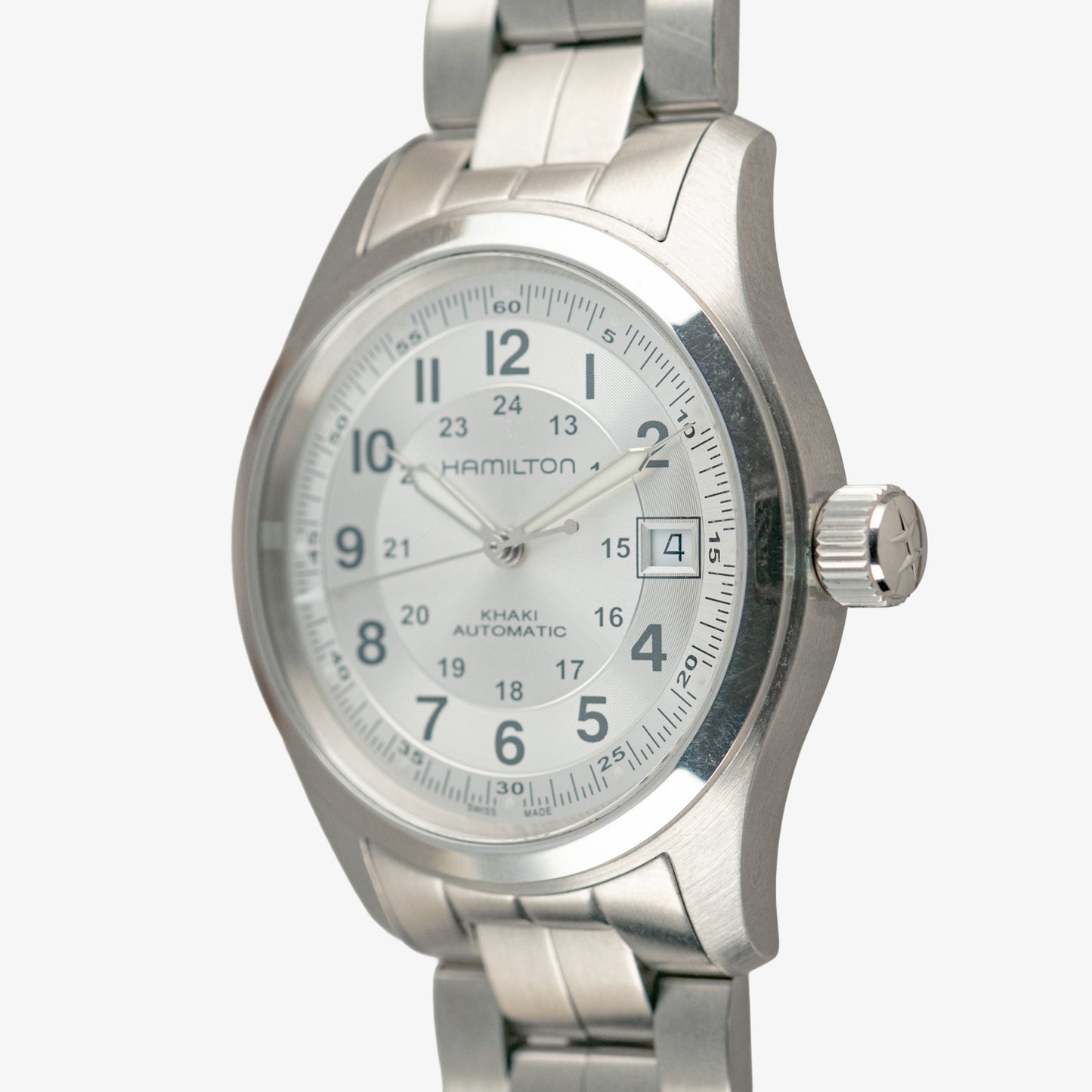 Hamilton Khaki Field Automatic Silver Dial 38mm
