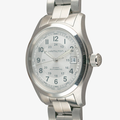 Hamilton Khaki Field Automatic Silver Dial 38mm
