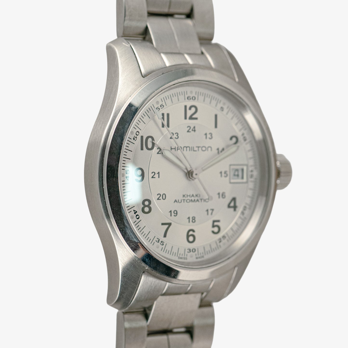 Hamilton Khaki Field Automatic Silver Dial 38mm