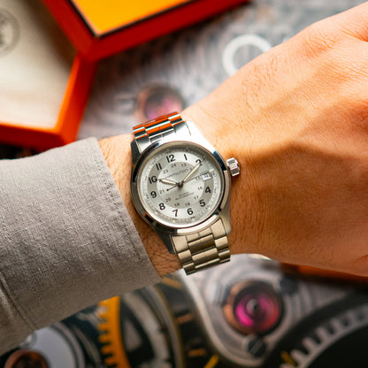 Hamilton Khaki Field Automatic Silver Dial 38mm