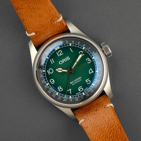 Oris Big Crown x Cervo Volante Pointer Date Green Dial 38mm
