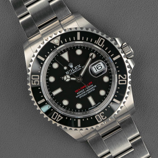 Rolex Sea-Dweller 126600 Single Red Black Dial 43mm