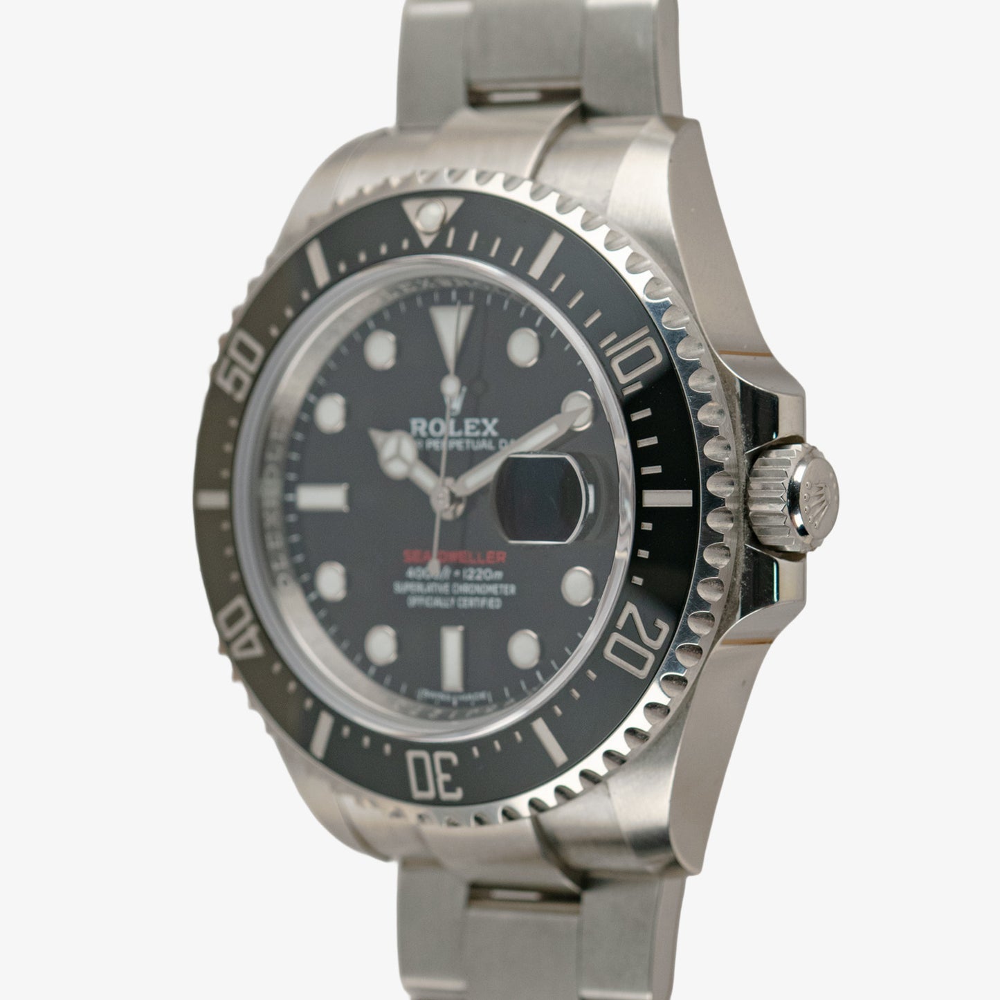 Rolex Sea-Dweller 126600 Single Red Black Dial 43mm