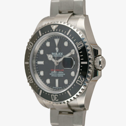 Rolex Sea-Dweller 126600 Single Red Black Dial 43mm