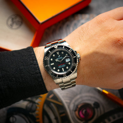 Rolex Sea-Dweller 126600 Single Red Black Dial 43mm