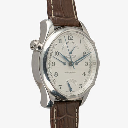 Longines Master Collection Retrograde Silver Dial 41mm