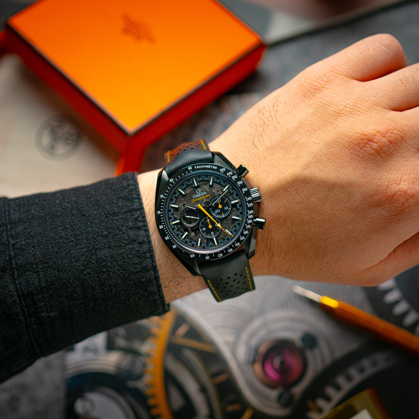Omega Speedmaster Moonwatch Apollo 8 Dark Side of the Moon 44.25mm