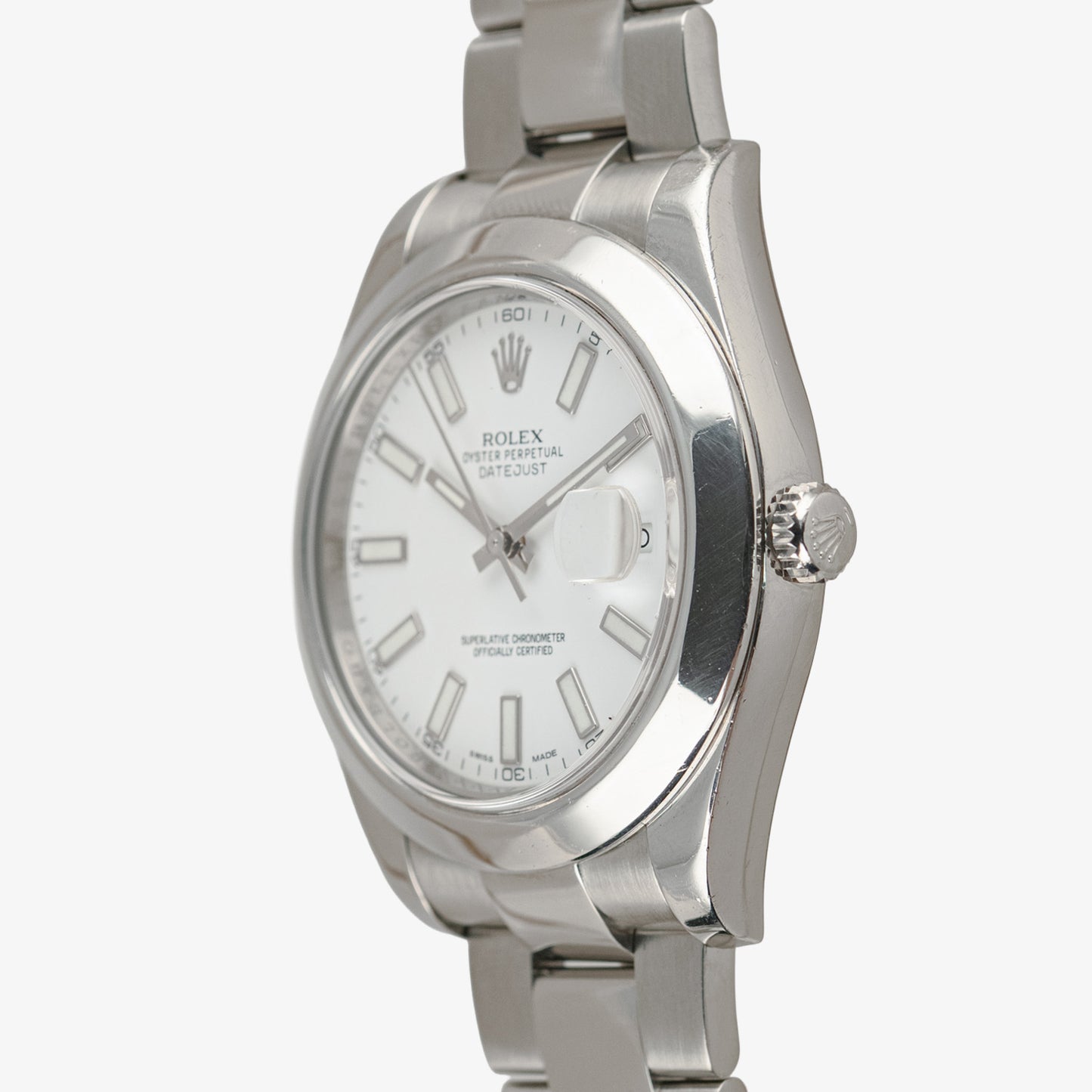 Rolex Datejust II 116300 Automatic White Dial 41mm