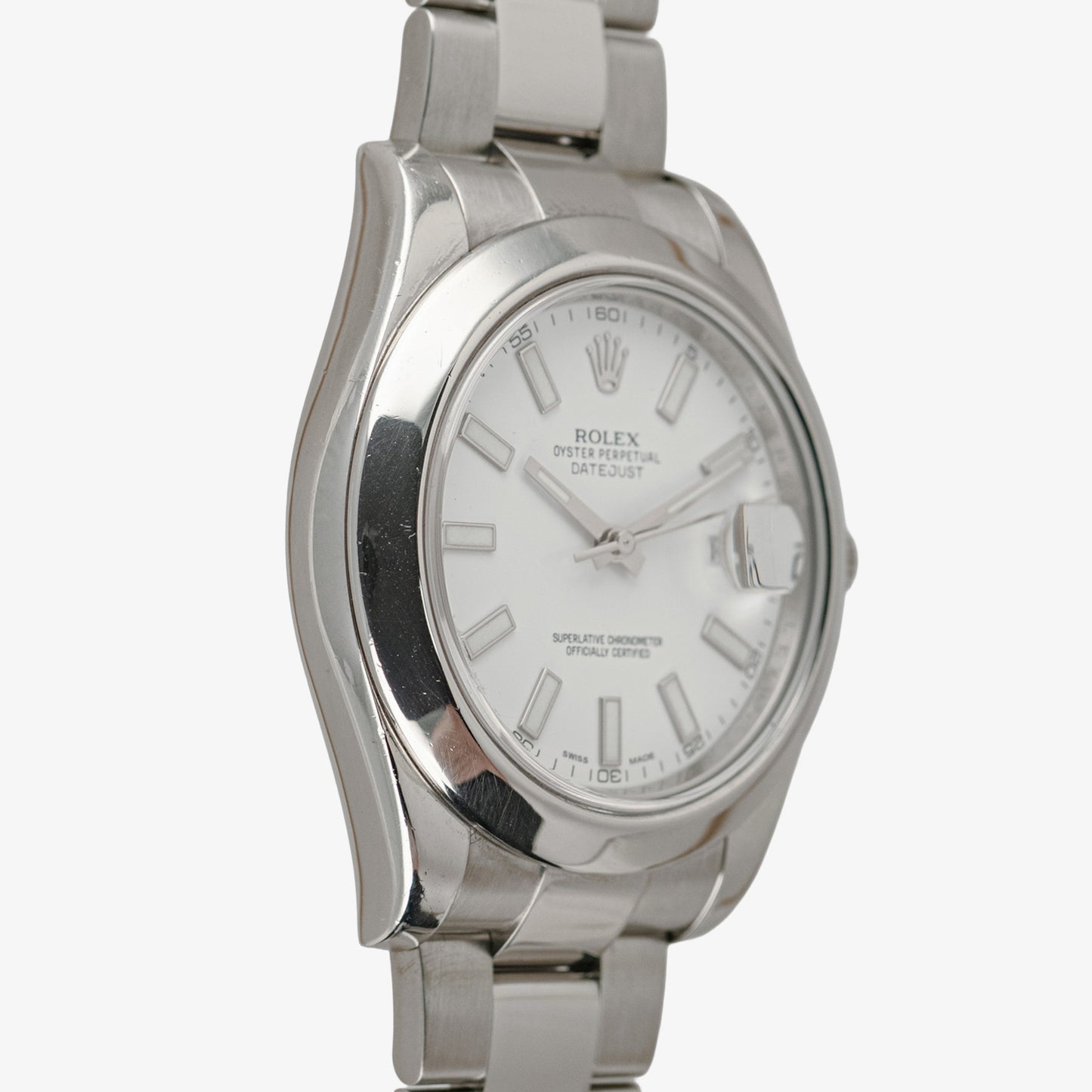 Rolex Datejust II 116300 Automatic White Dial 41mm