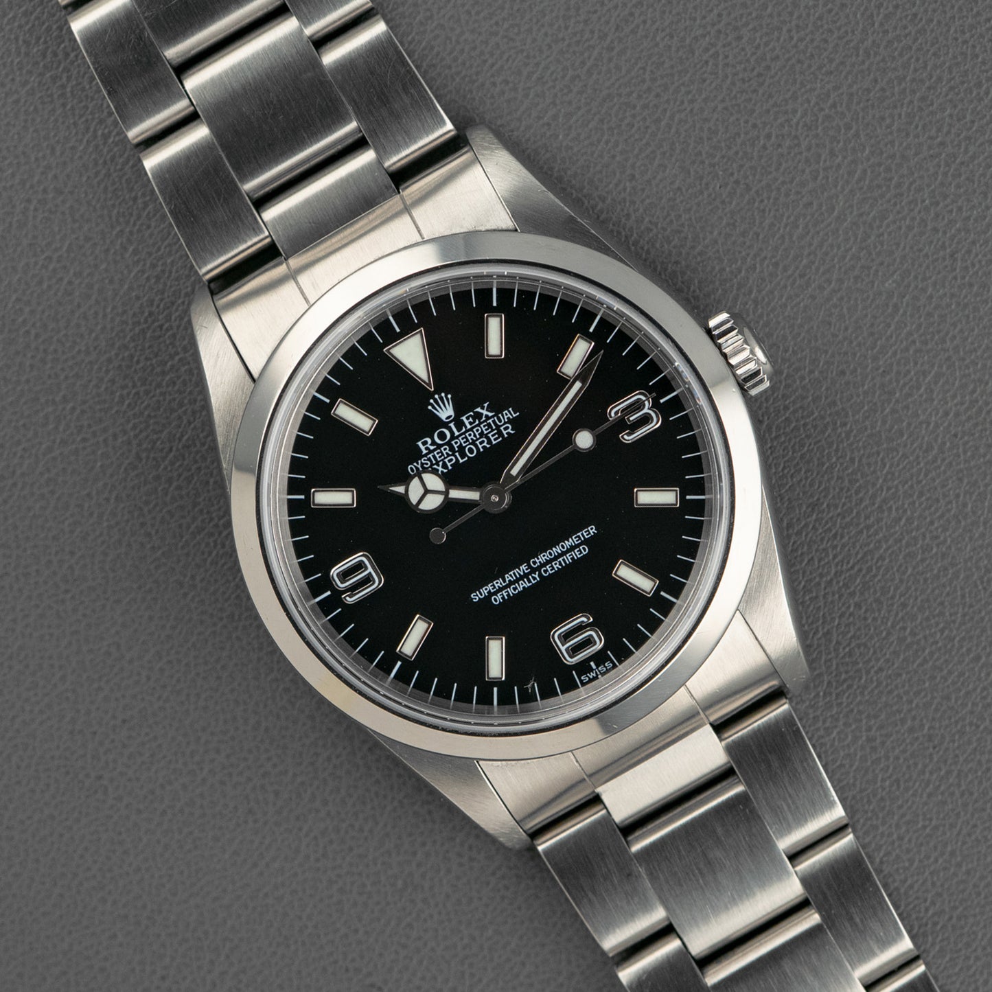 Rolex Explorer Ref. 14270 Black Dial 36mm