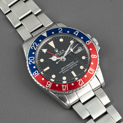 Rolex GMT-Master 1675 "Pepsi" Matte Dial 40mm