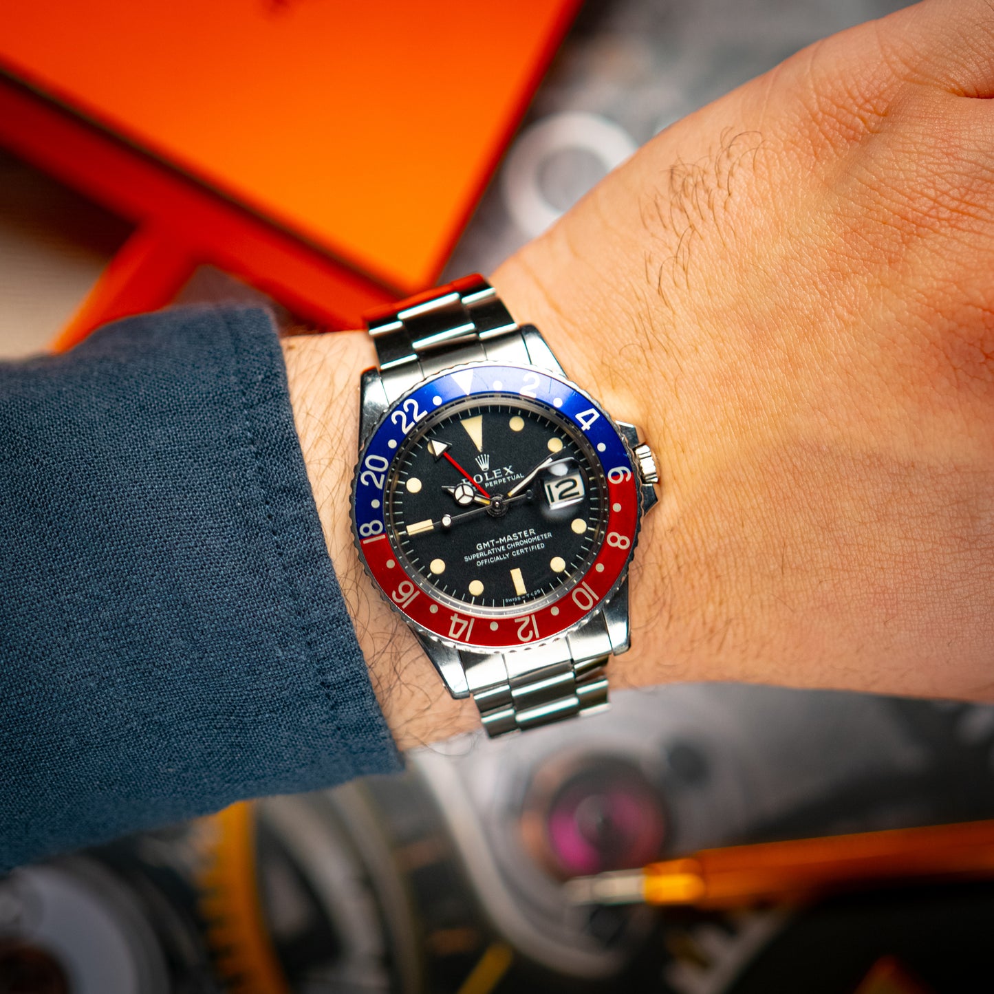 Rolex GMT-Master 1675 "Pepsi" Matte Dial 40mm