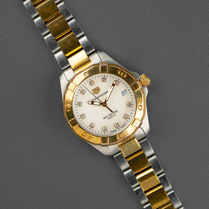 TAG Heuer Aquaracer Lady Two-Tone Diamond Dial 32mm