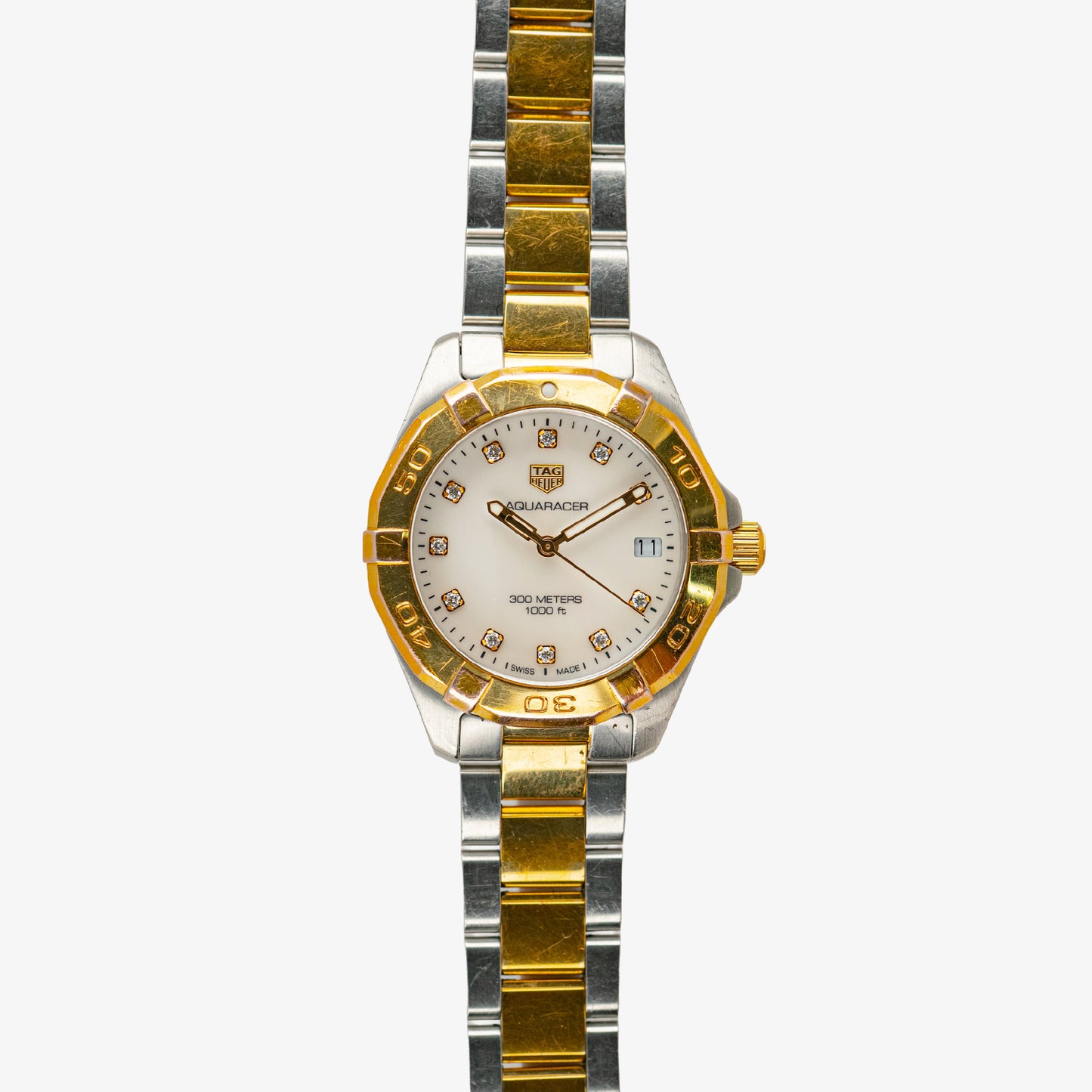 TAG Heuer Aquaracer Lady Two-Tone Diamond Dial 32mm