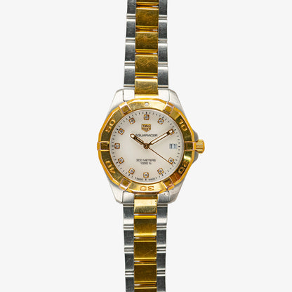 TAG Heuer Aquaracer Lady Two-Tone Diamond Dial 32mm