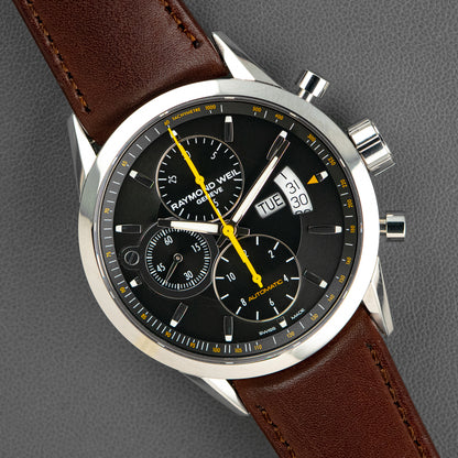 Raymond Weil Freelancer Chronograph Black Dial 42mm