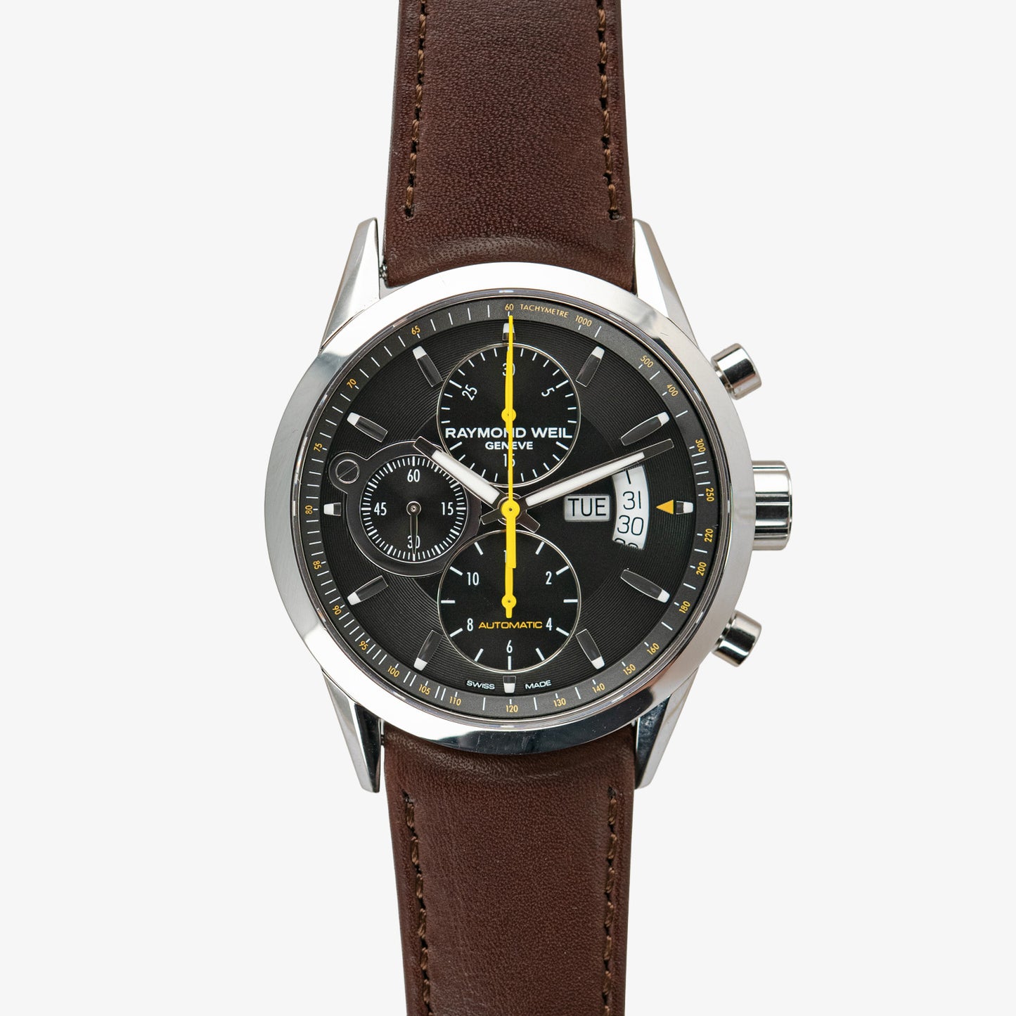 Raymond Weil Freelancer Chronograph Black Dial 42mm