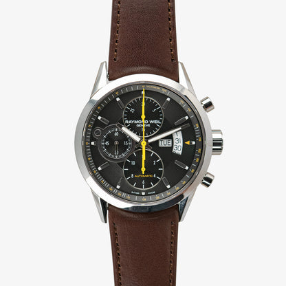 Raymond Weil Freelancer Chronograph Black Dial 42mm