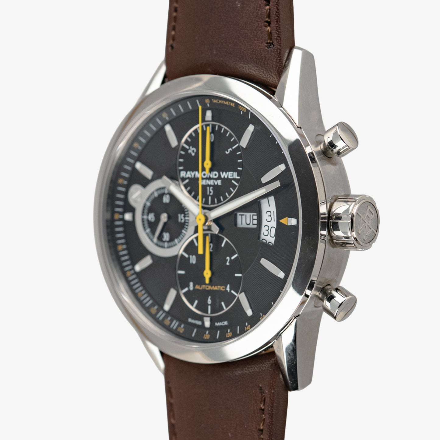 Raymond Weil Freelancer Chronograph Black Dial 42mm
