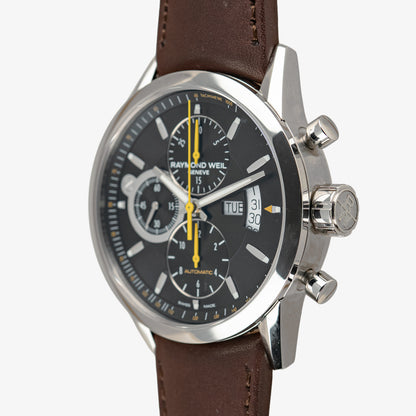 Raymond Weil Freelancer Chronograph Black Dial 42mm