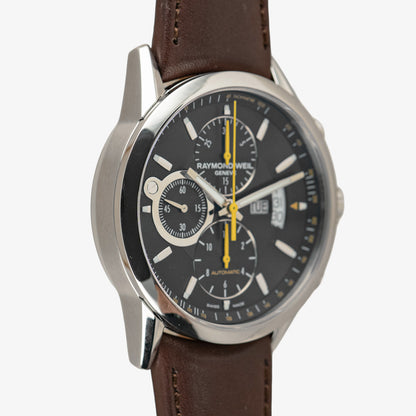 Raymond Weil Freelancer Chronograph Black Dial 42mm