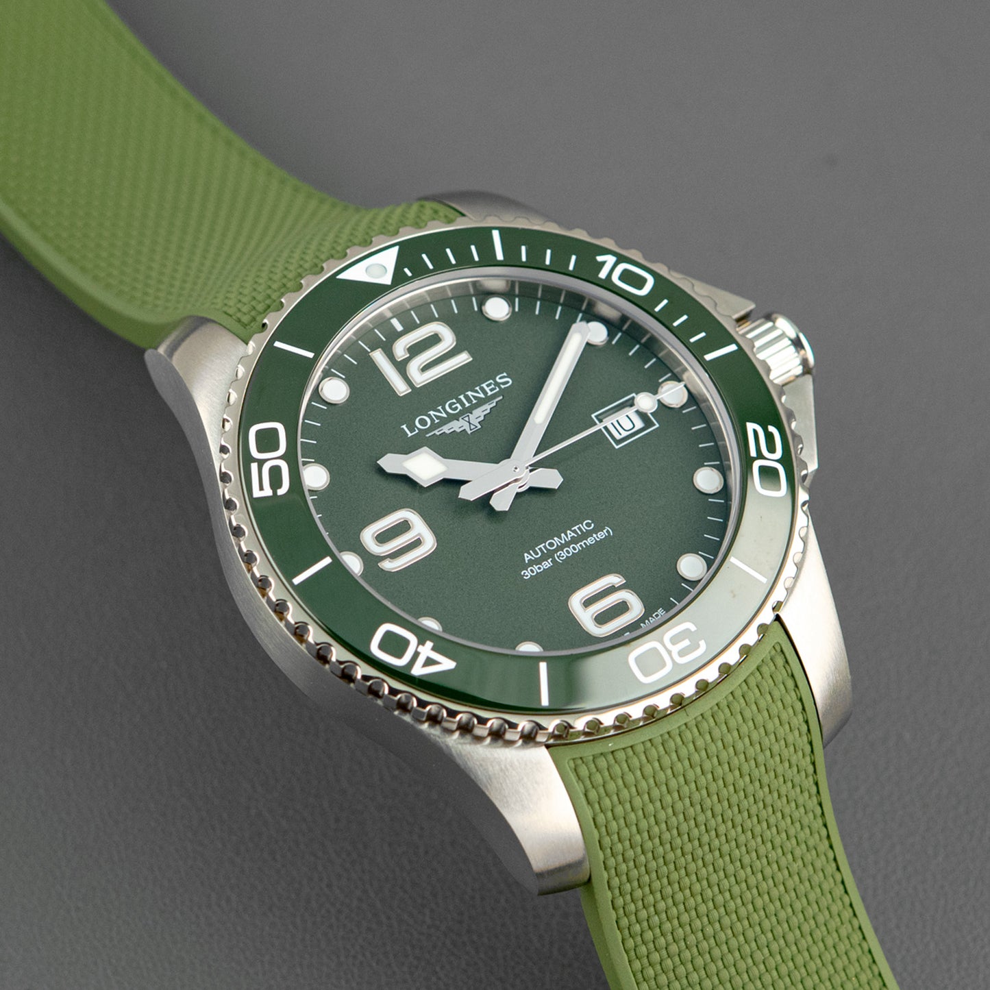 Longines HydroConquest Automatic Green Dial 43mm