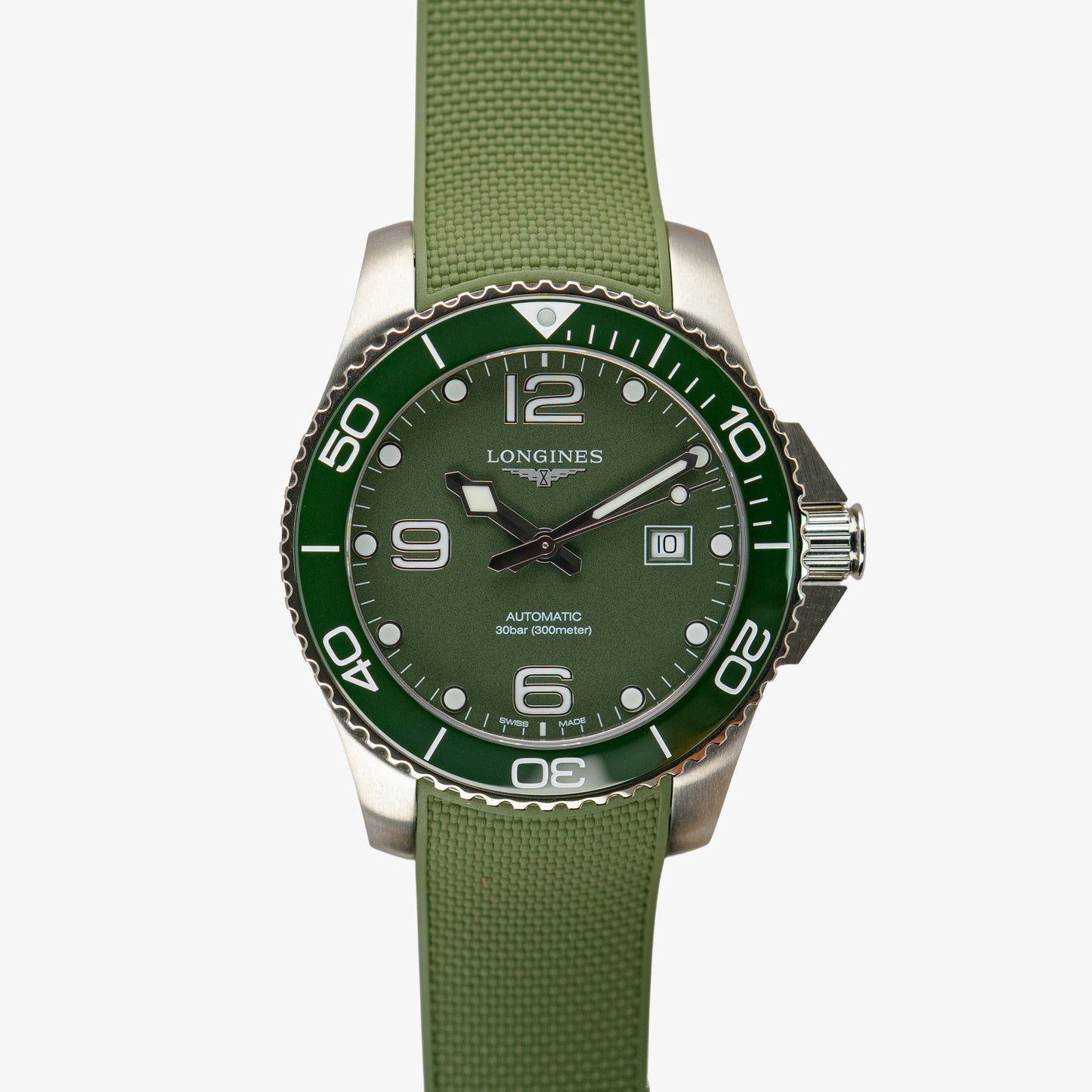 Longines HydroConquest Automatic Green Dial 43mm