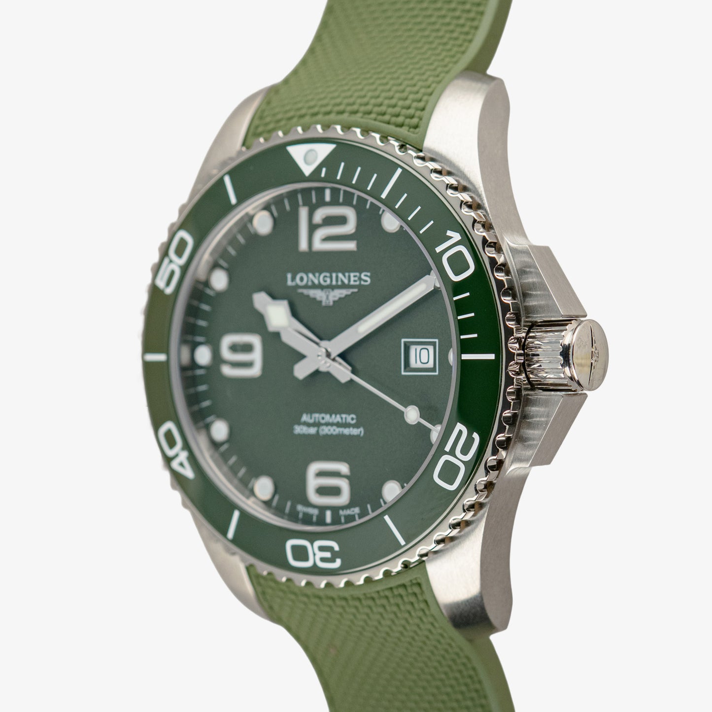 Longines HydroConquest Automatic Green Dial 43mm