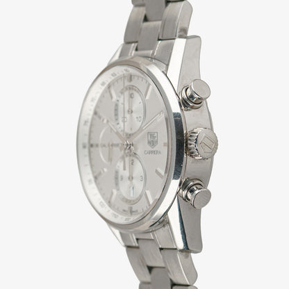 TAG Heuer Carrera Calibre 1887 Chronograph Silver Dial 41mm