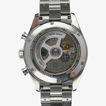 TAG Heuer Carrera Calibre 1887 Chronograph Silver Dial 41mm