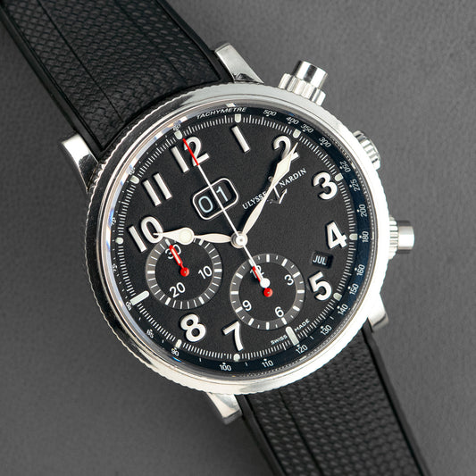 Ulysse Nardin Marine Annual Chronograph Blue Dial 40mm