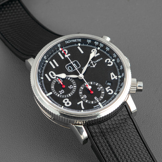 Ulysse Nardin Marine Annual Chronograph Blue Dial 40mm