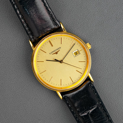 Longines Présence Quartz Champagne Dial 33mm