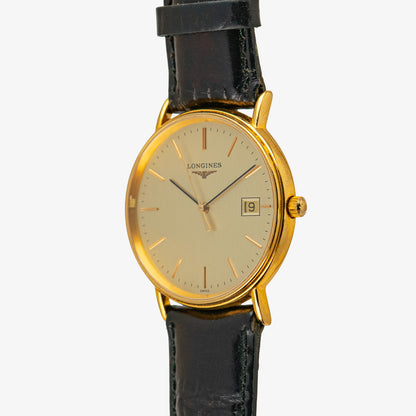 Longines Présence Quartz Champagne Dial 33mm
