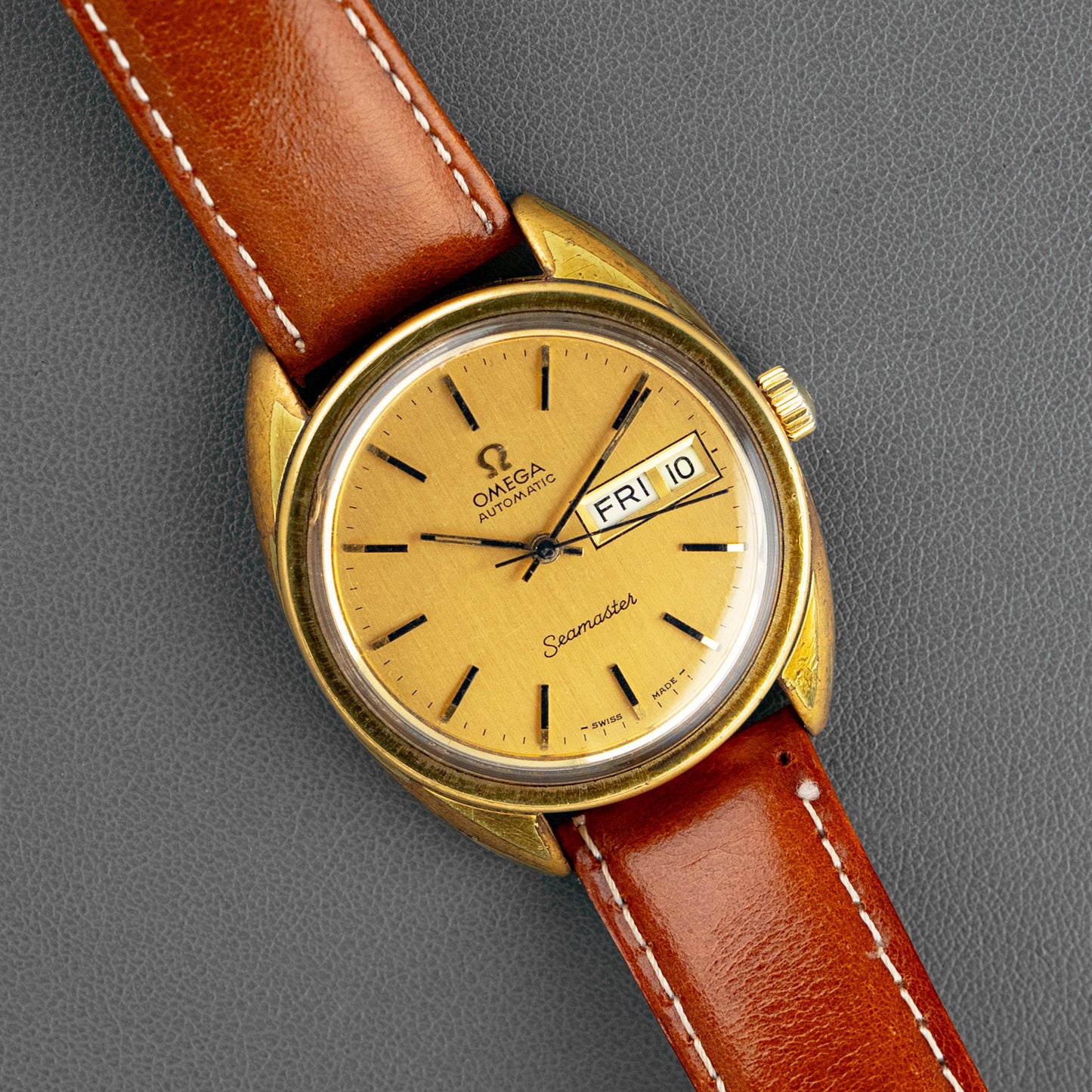Omega Seamaster Automatic Champagne Dial Vintage 36.5mm