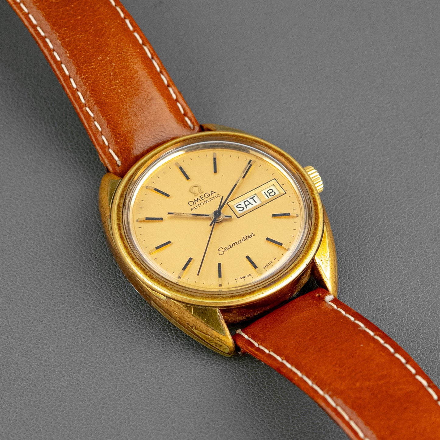 Omega Seamaster Automatic Champagne Dial Vintage 36.5mm