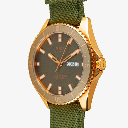 Mido Ocean Star Bronze Automatic Green Dial 42.5mm