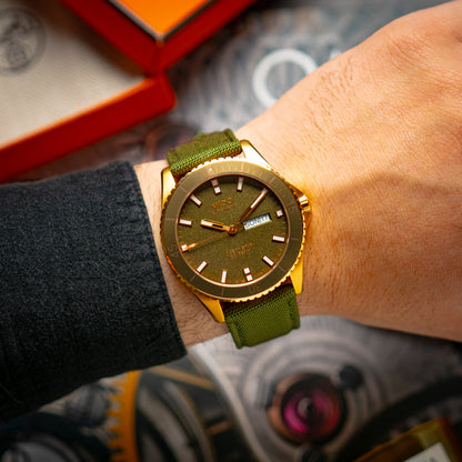 Mido Ocean Star Bronze Automatic Green Dial 42.5mm