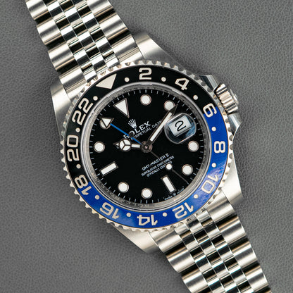 Rolex GMT-Master II "Batgirl" GMT Automatic Black Dial 40mm