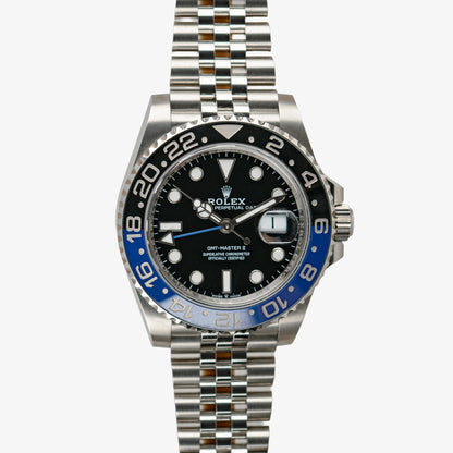 Rolex GMT-Master II "Batgirl" GMT Automatic Black Dial 40mm