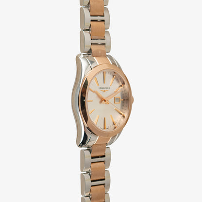 Longines Conquest Classic Two-Tone Silver Dial 29.5mm
