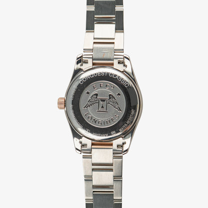 Longines Conquest Classic Two-Tone Silver Dial 29.5mm