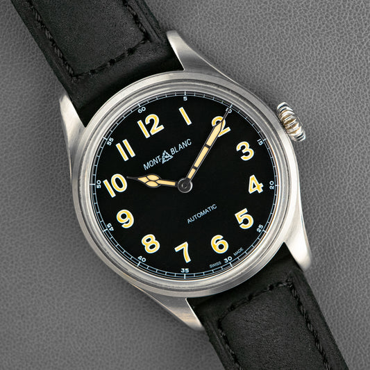 Montblanc 1858 119907 Automatic Black Dial 40mm