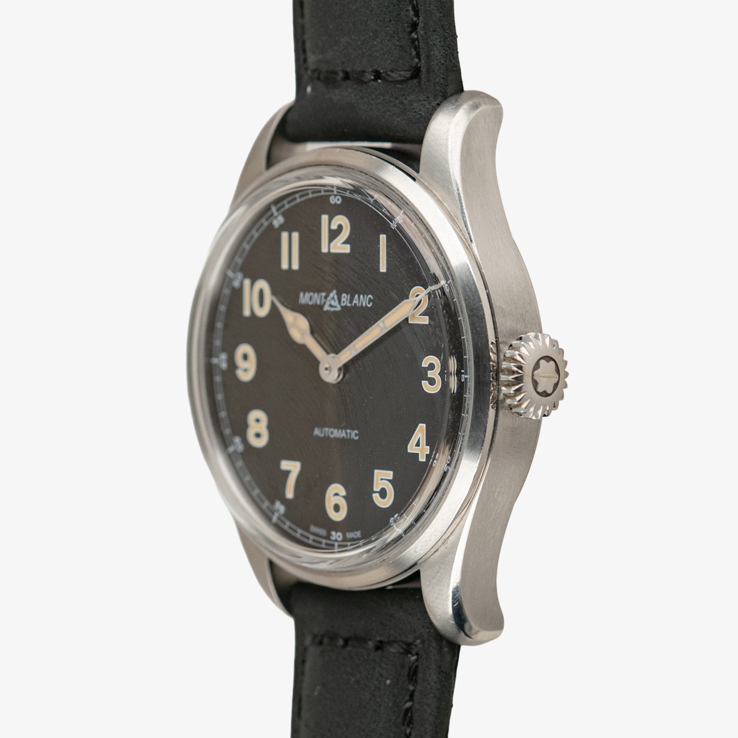 Montblanc 1858 119907 Automatic Black Dial 40mm