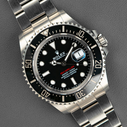 Rolex Sea-Dweller 126600 "Single Red" Black Automatic 43mm