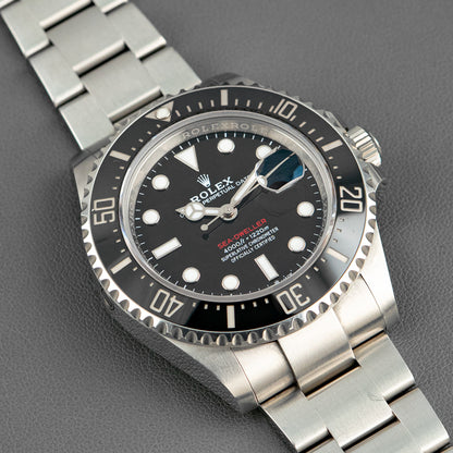 Rolex Sea-Dweller 126600 "Single Red" Black Automatic 43mm